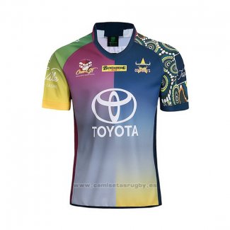 Camiseta North Queensland Cowboys Rugby 2018-2019 Commemorative